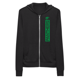 Panthers Vert Unisex zip hoodie
