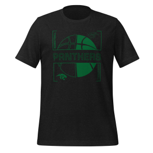 Panthers Basketball Grid Unisex Tee