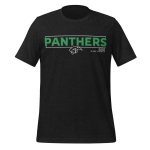 Panthers Lat Long Unisex t-shirt
